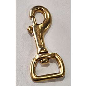 Solid Brass 1" Square Snap