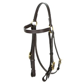 Leather Barcoo Bridle With Reins