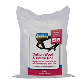 Cotton Wool & Gauze Roll 250g